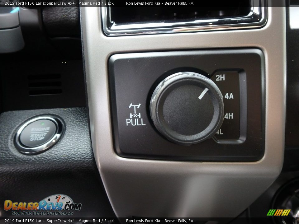 Controls of 2019 Ford F150 Lariat SuperCrew 4x4 Photo #17