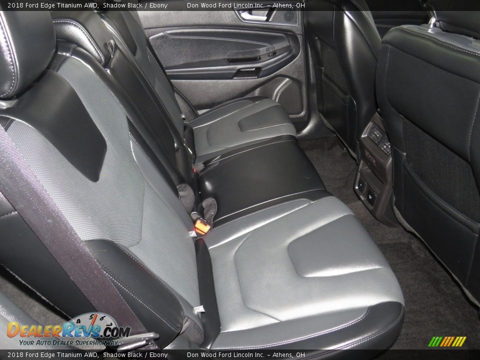 2018 Ford Edge Titanium AWD Shadow Black / Ebony Photo #30