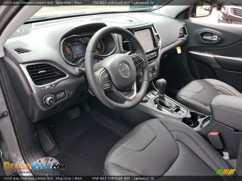 2019 Jeep Cherokee Limited 4x4 Sting-Gray / Black Photo #8