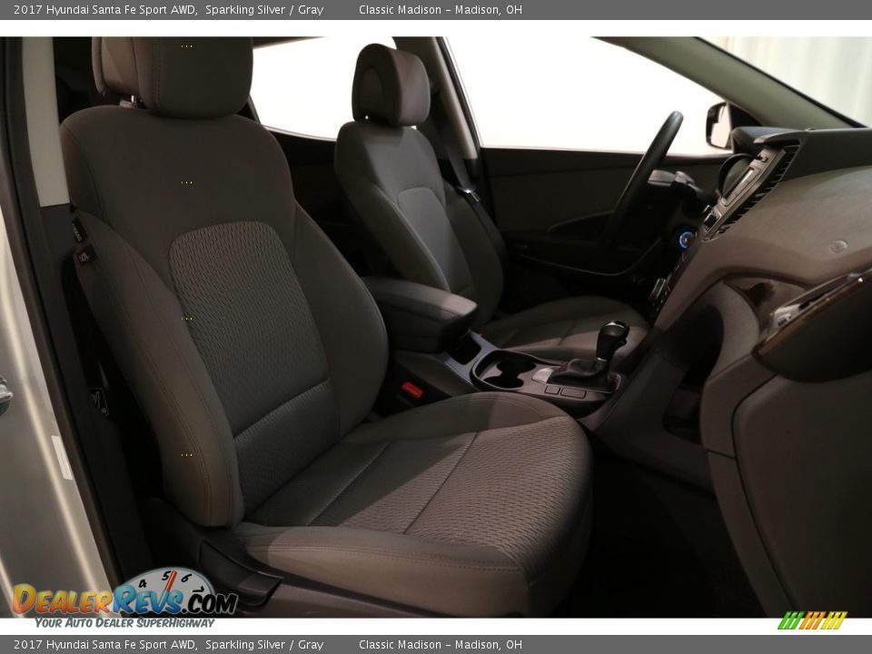 2017 Hyundai Santa Fe Sport AWD Sparkling Silver / Gray Photo #17