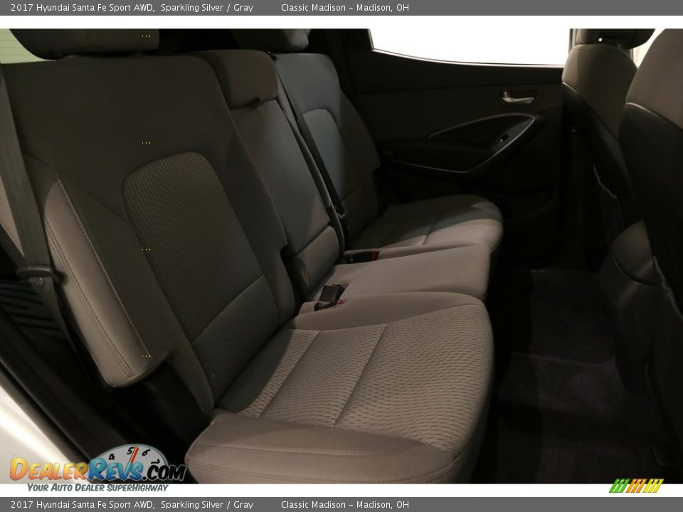 2017 Hyundai Santa Fe Sport AWD Sparkling Silver / Gray Photo #18