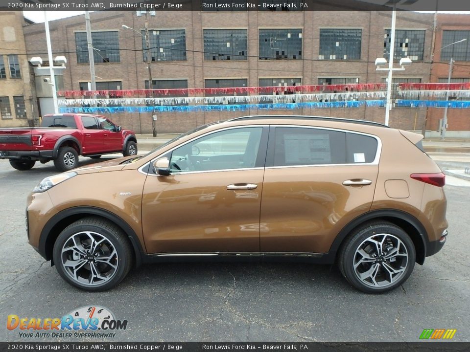 Burnished Copper 2020 Kia Sportage SX Turbo AWD Photo #6