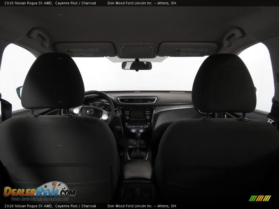 2016 Nissan Rogue SV AWD Cayenne Red / Charcoal Photo #13