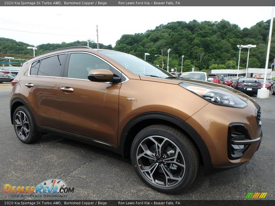 Burnished Copper 2020 Kia Sportage SX Turbo AWD Photo #9