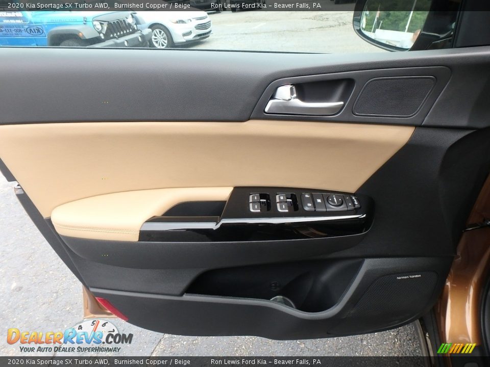 Door Panel of 2020 Kia Sportage SX Turbo AWD Photo #14