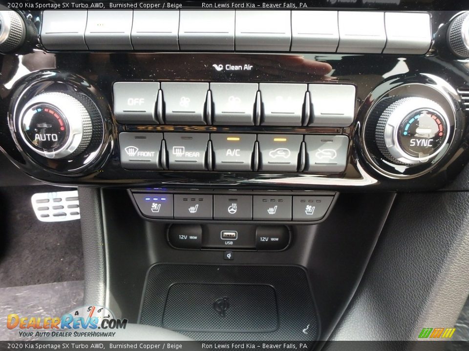 Controls of 2020 Kia Sportage SX Turbo AWD Photo #18