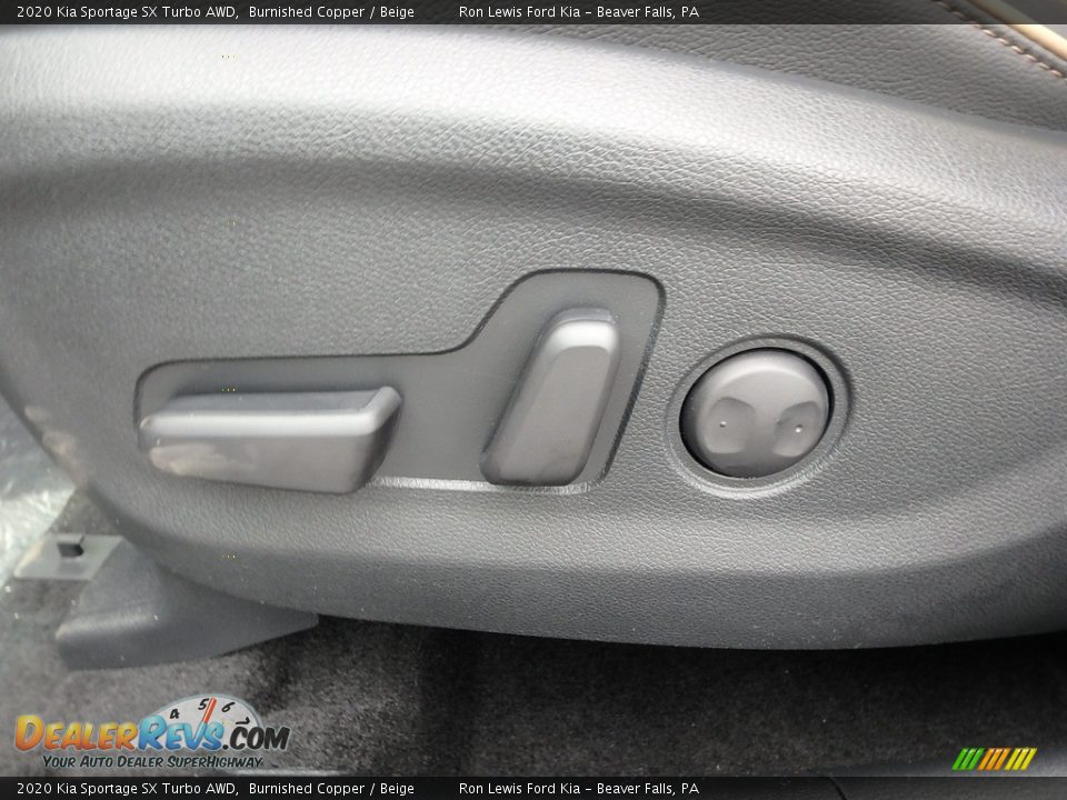 2020 Kia Sportage SX Turbo AWD Burnished Copper / Beige Photo #20