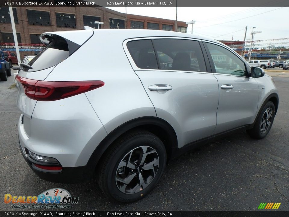 2020 Kia Sportage LX AWD Sparkling Silver / Black Photo #2