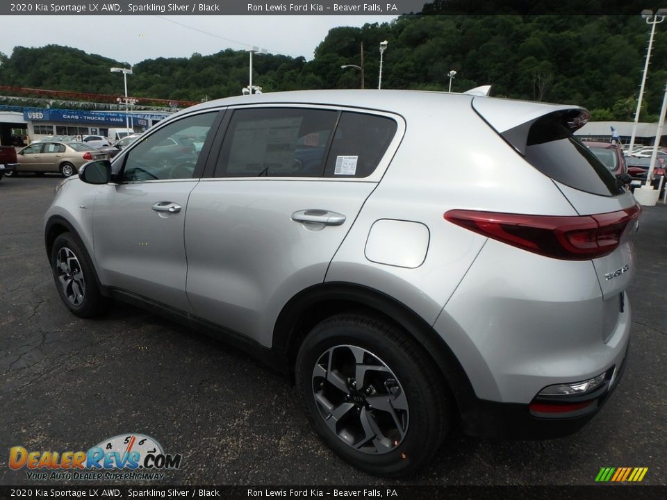 2020 Kia Sportage LX AWD Sparkling Silver / Black Photo #5