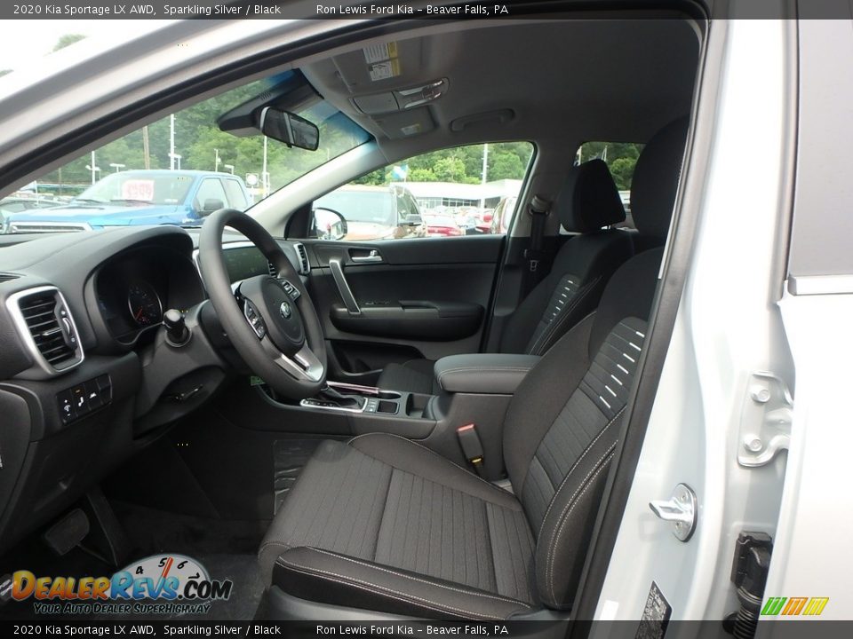 Black Interior - 2020 Kia Sportage LX AWD Photo #11