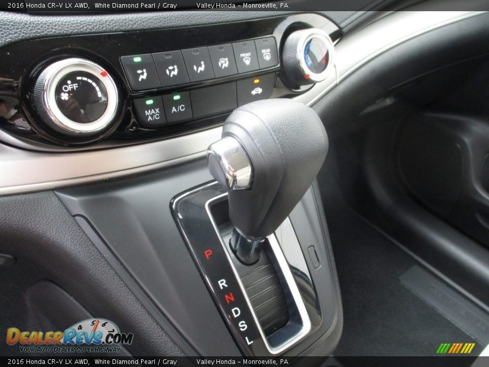 2016 Honda CR-V LX AWD White Diamond Pearl / Gray Photo #14