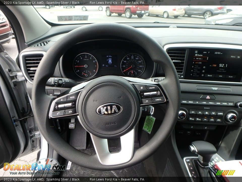 2020 Kia Sportage LX AWD Steering Wheel Photo #18