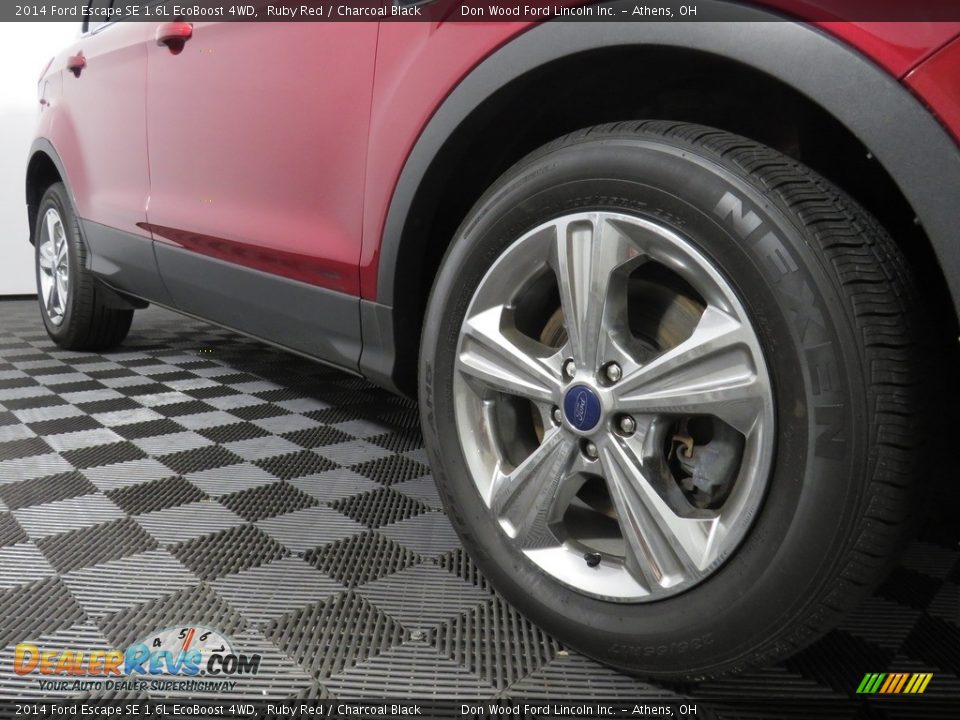 2014 Ford Escape SE 1.6L EcoBoost 4WD Ruby Red / Charcoal Black Photo #3