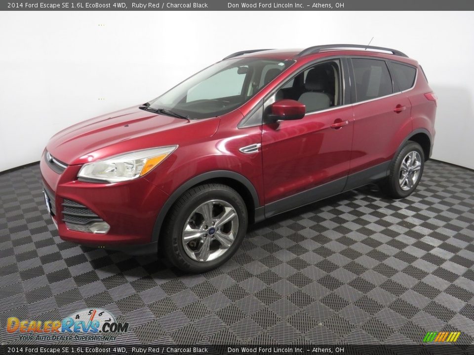 2014 Ford Escape SE 1.6L EcoBoost 4WD Ruby Red / Charcoal Black Photo #7