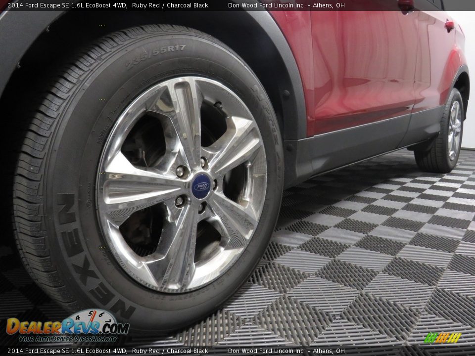 2014 Ford Escape SE 1.6L EcoBoost 4WD Ruby Red / Charcoal Black Photo #8