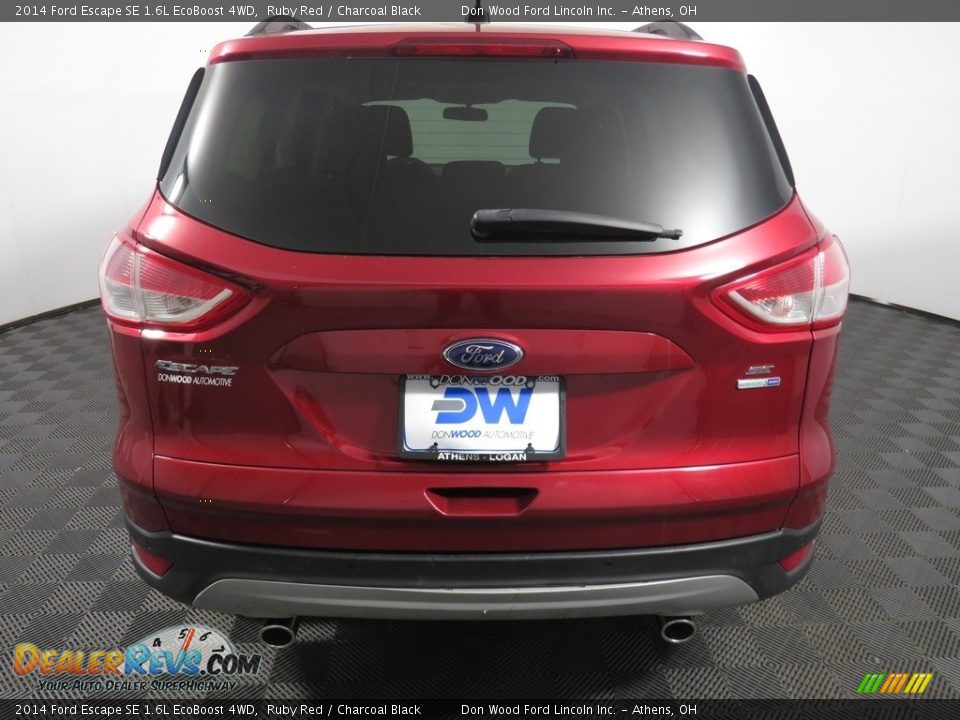 2014 Ford Escape SE 1.6L EcoBoost 4WD Ruby Red / Charcoal Black Photo #11