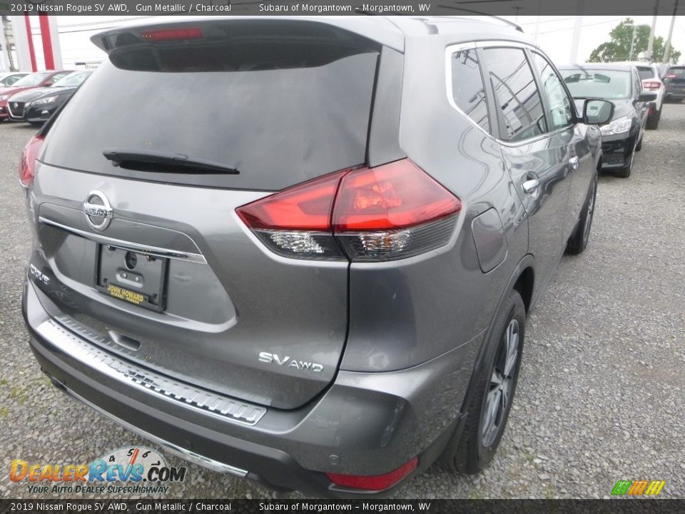 2019 Nissan Rogue SV AWD Gun Metallic / Charcoal Photo #4