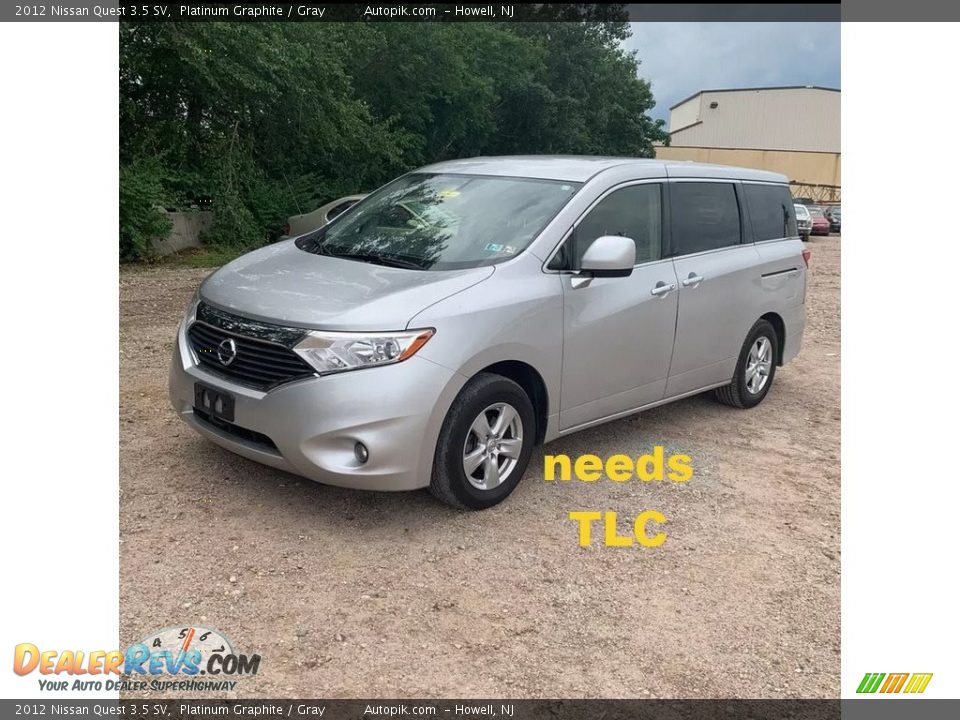 2012 Nissan Quest 3.5 SV Platinum Graphite / Gray Photo #1