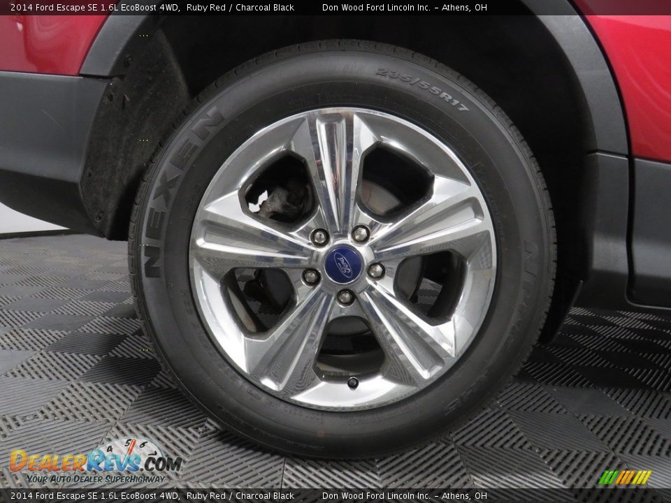 2014 Ford Escape SE 1.6L EcoBoost 4WD Ruby Red / Charcoal Black Photo #17