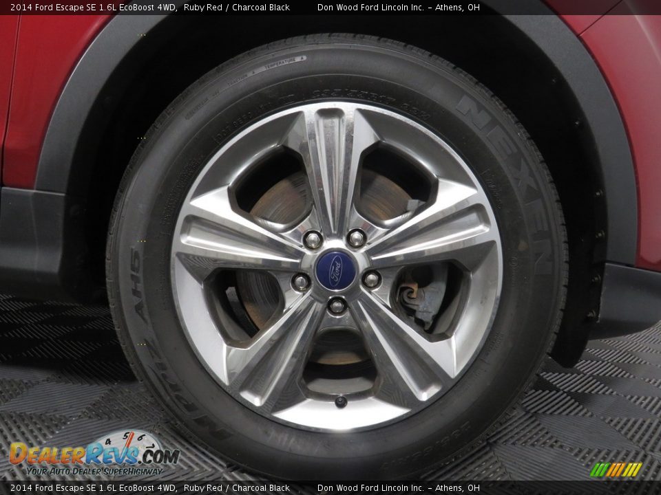 2014 Ford Escape SE 1.6L EcoBoost 4WD Ruby Red / Charcoal Black Photo #18