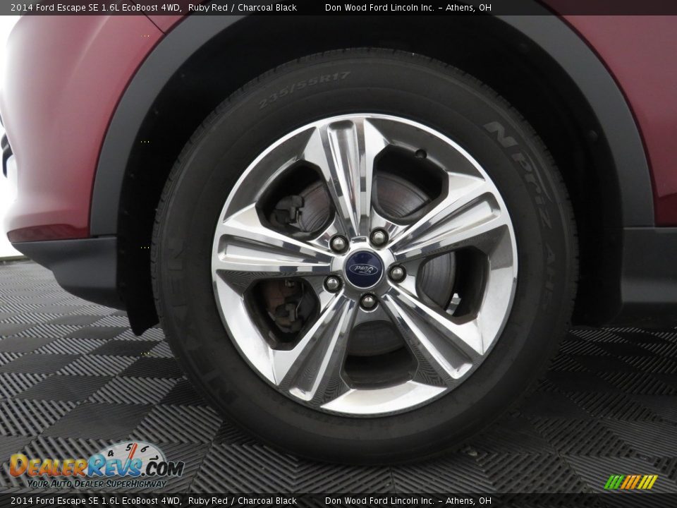 2014 Ford Escape SE 1.6L EcoBoost 4WD Ruby Red / Charcoal Black Photo #19