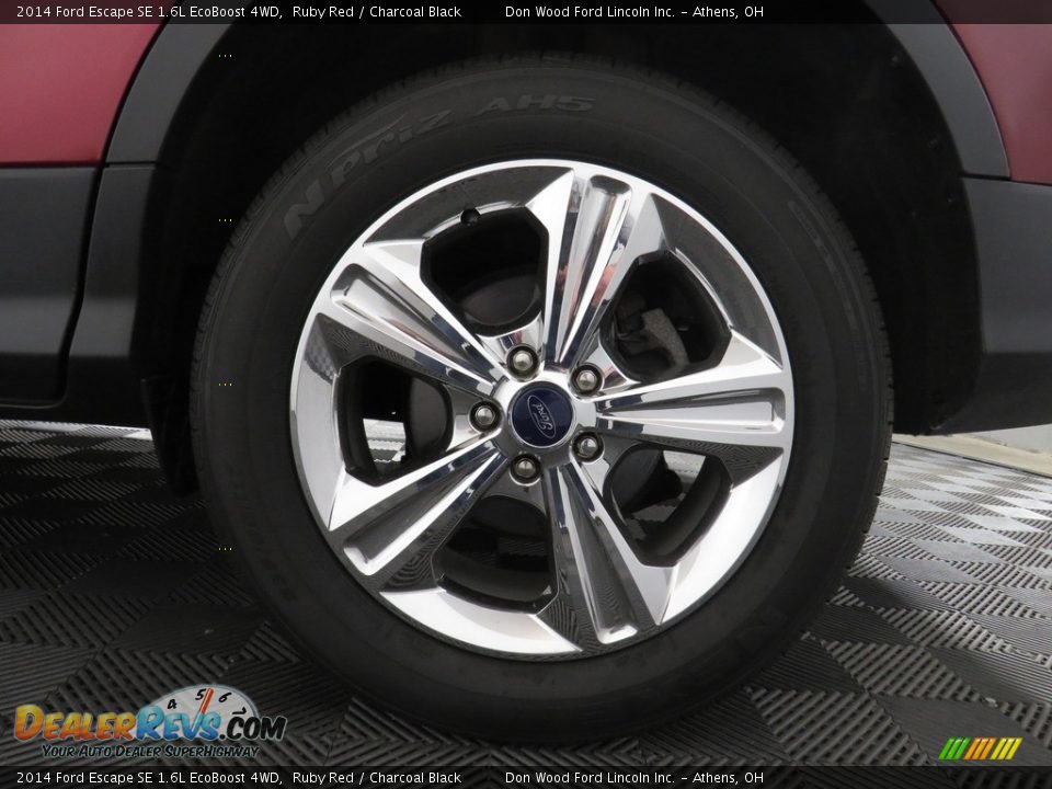 2014 Ford Escape SE 1.6L EcoBoost 4WD Ruby Red / Charcoal Black Photo #20