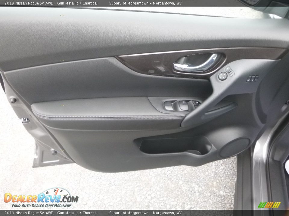 2019 Nissan Rogue SV AWD Gun Metallic / Charcoal Photo #14