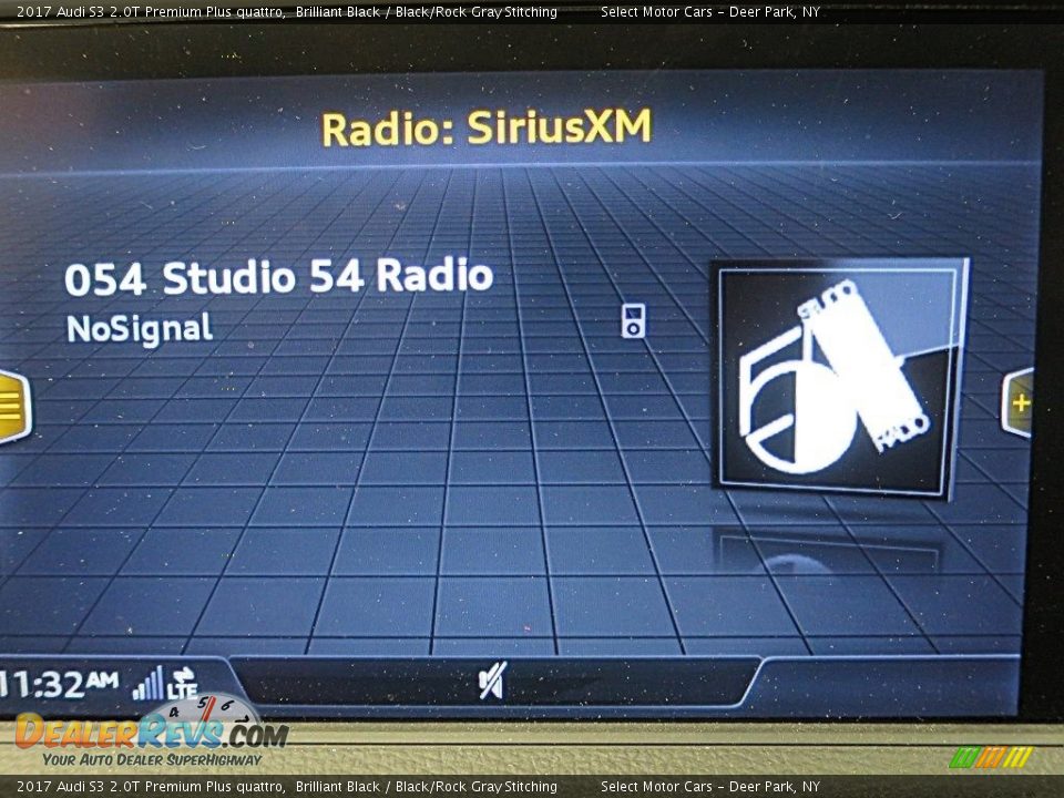 2017 Audi S3 2.0T Premium Plus quattro Brilliant Black / Black/Rock Gray Stitching Photo #21