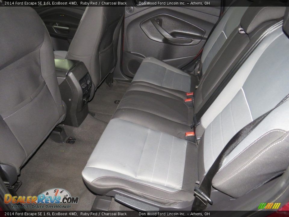 2014 Ford Escape SE 1.6L EcoBoost 4WD Ruby Red / Charcoal Black Photo #26