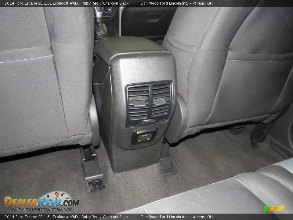 2014 Ford Escape SE 1.6L EcoBoost 4WD Ruby Red / Charcoal Black Photo #27