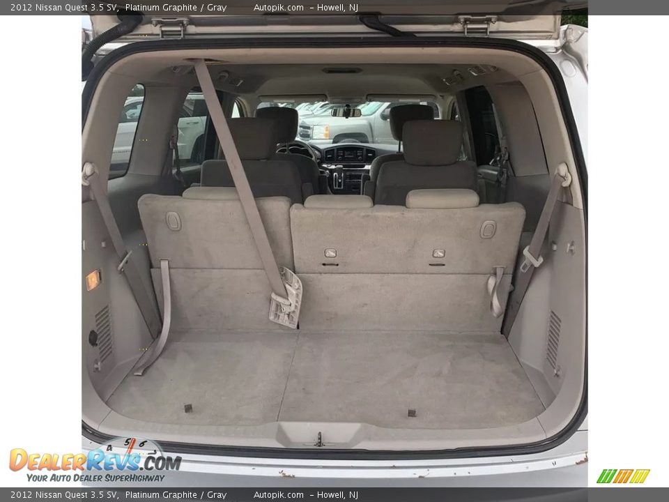 2012 Nissan Quest 3.5 SV Platinum Graphite / Gray Photo #13