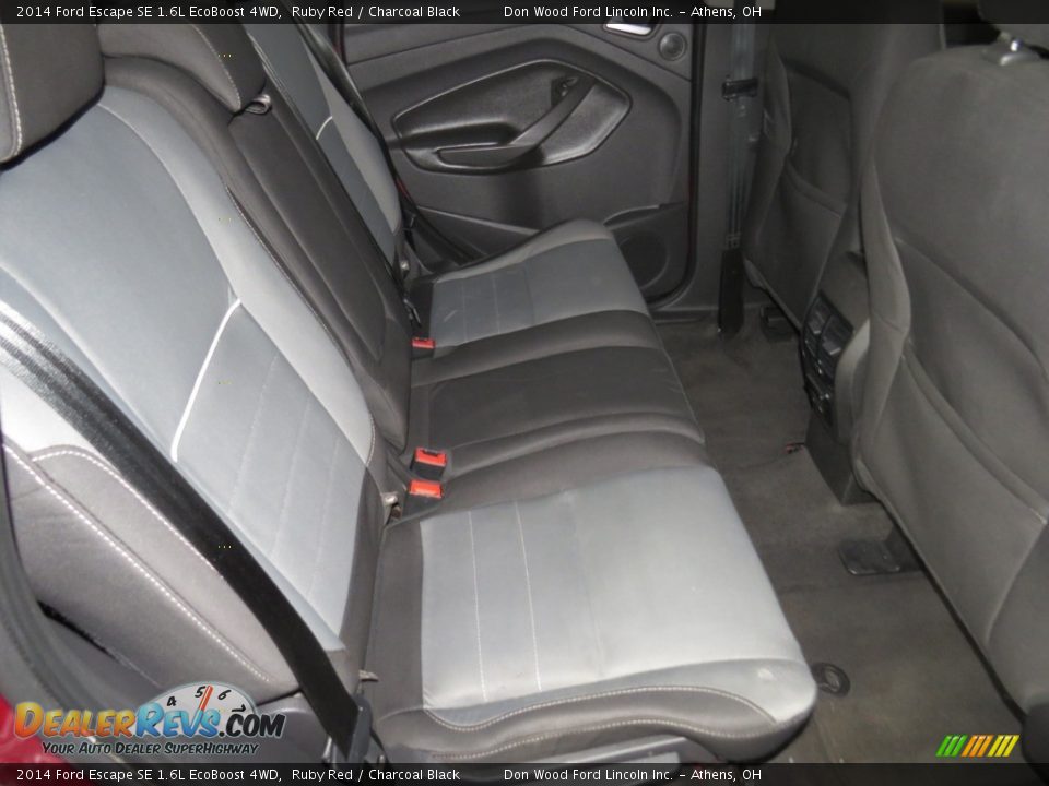 2014 Ford Escape SE 1.6L EcoBoost 4WD Ruby Red / Charcoal Black Photo #29
