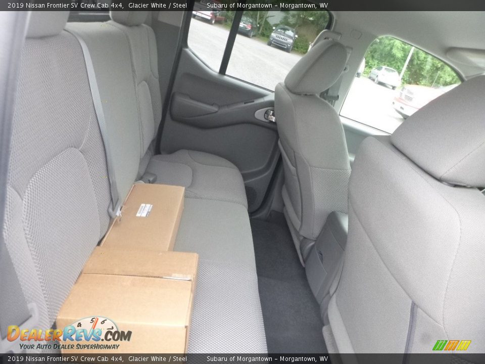 2019 Nissan Frontier SV Crew Cab 4x4 Glacier White / Steel Photo #12