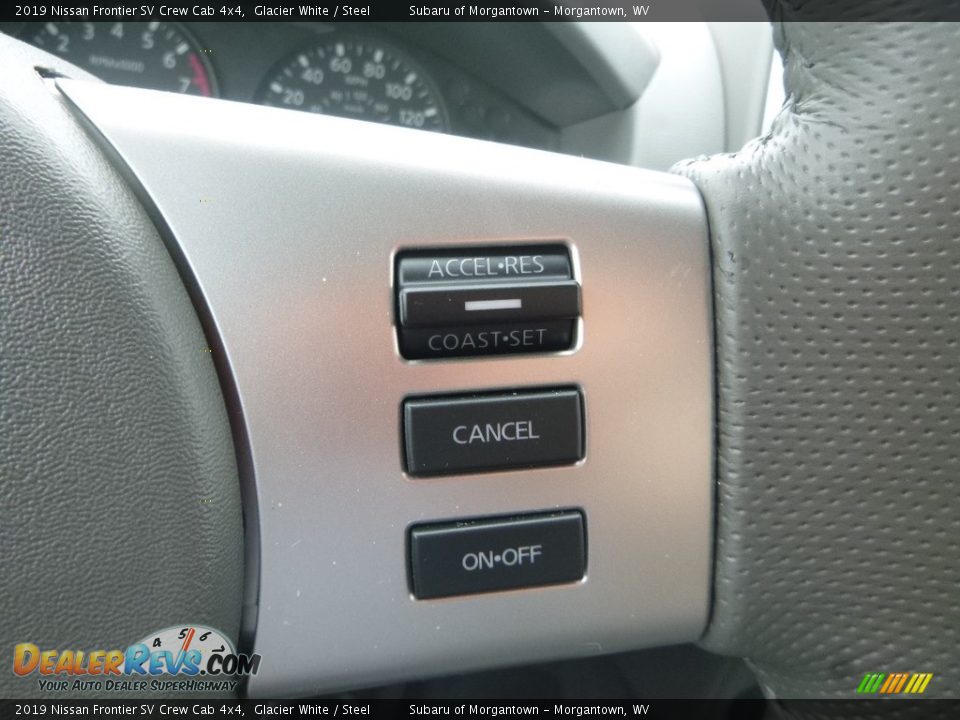 2019 Nissan Frontier SV Crew Cab 4x4 Glacier White / Steel Photo #18