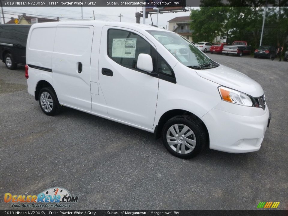 2019 Nissan NV200 SV Fresh Powder White / Gray Photo #1