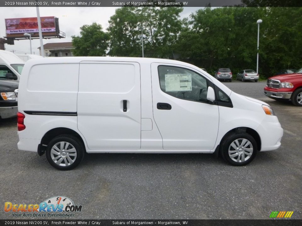 2019 Nissan NV200 SV Fresh Powder White / Gray Photo #3