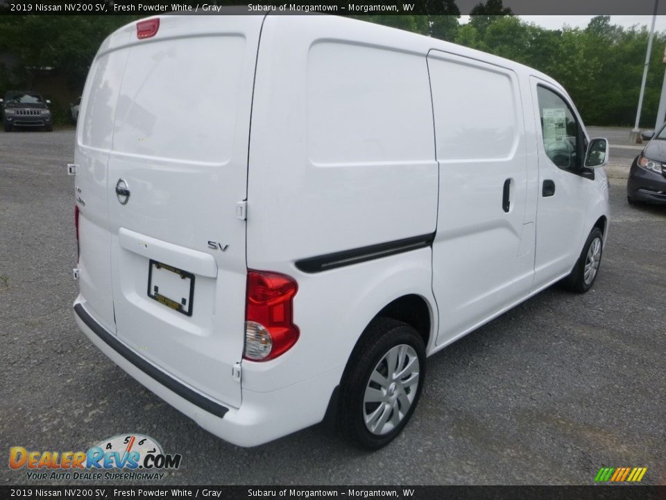 2019 Nissan NV200 SV Fresh Powder White / Gray Photo #4