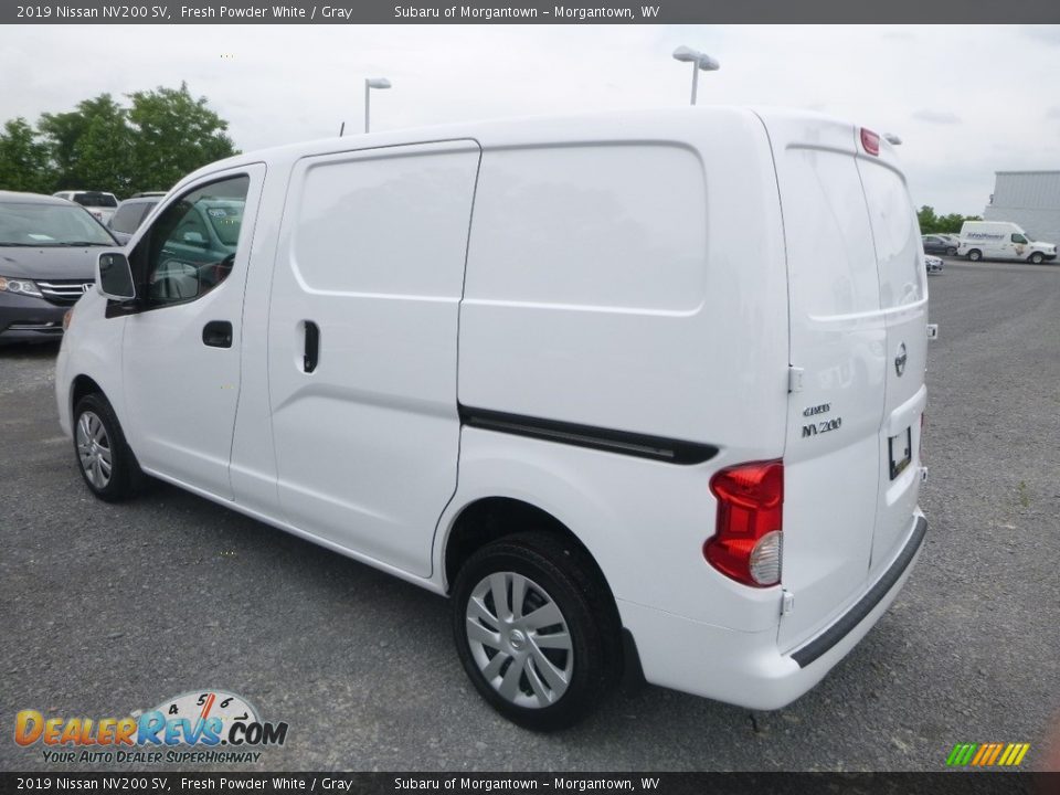 2019 Nissan NV200 SV Fresh Powder White / Gray Photo #6