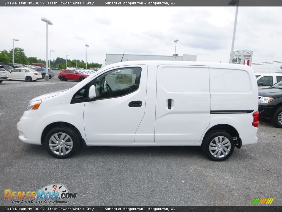 2019 Nissan NV200 SV Fresh Powder White / Gray Photo #7