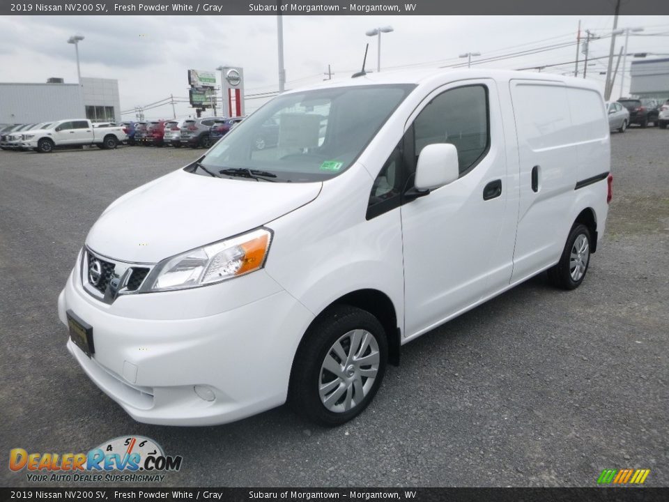 2019 Nissan NV200 SV Fresh Powder White / Gray Photo #8