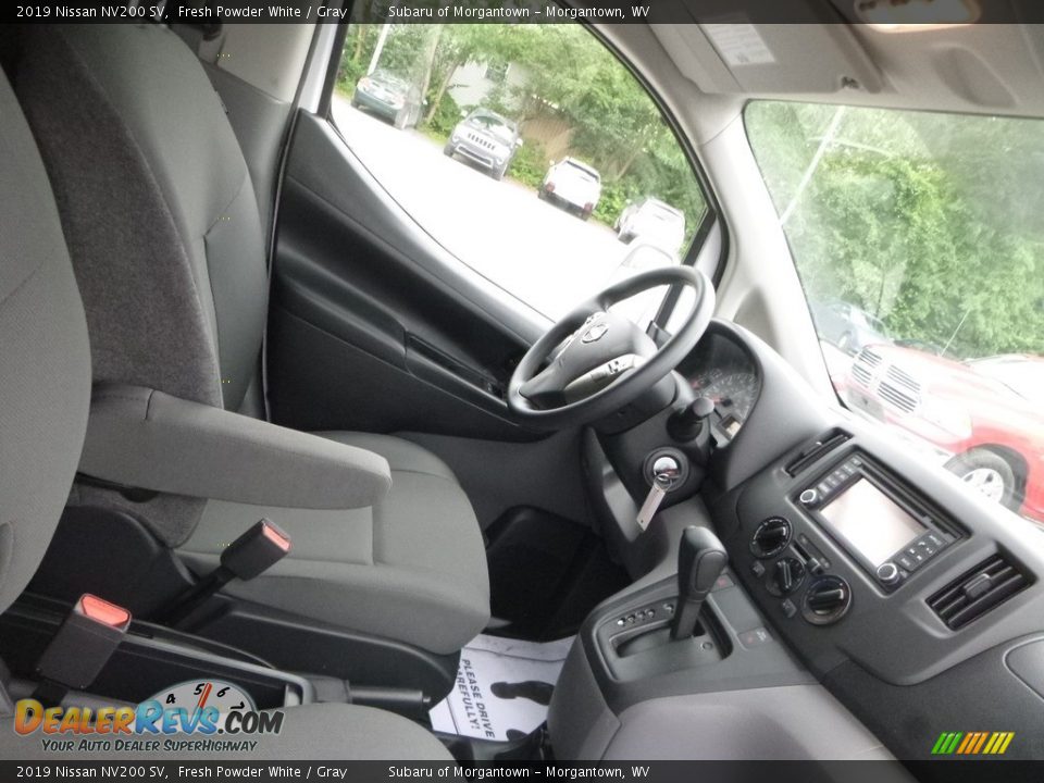 2019 Nissan NV200 SV Fresh Powder White / Gray Photo #10