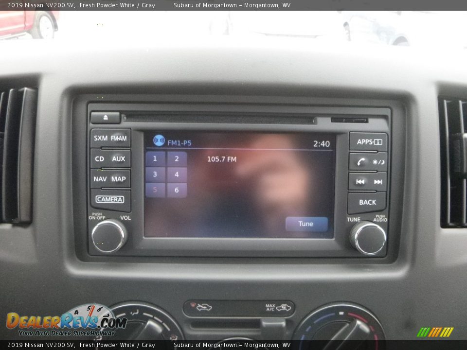 2019 Nissan NV200 SV Fresh Powder White / Gray Photo #17