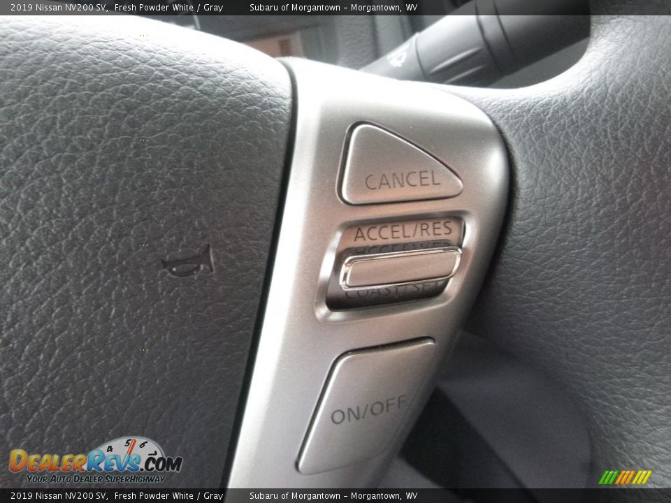 2019 Nissan NV200 SV Fresh Powder White / Gray Photo #19