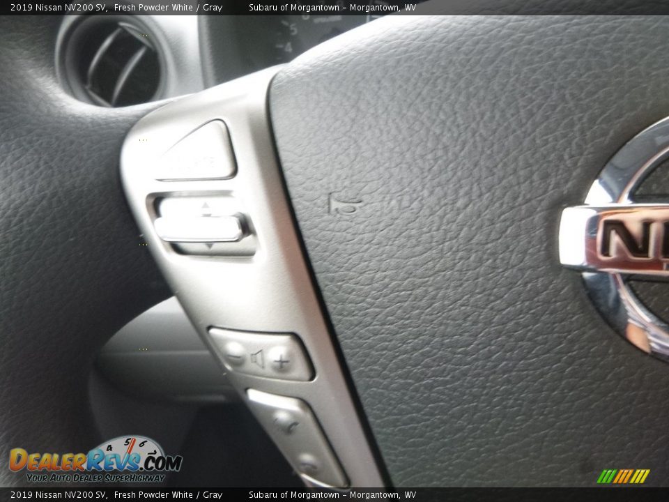 2019 Nissan NV200 SV Fresh Powder White / Gray Photo #20
