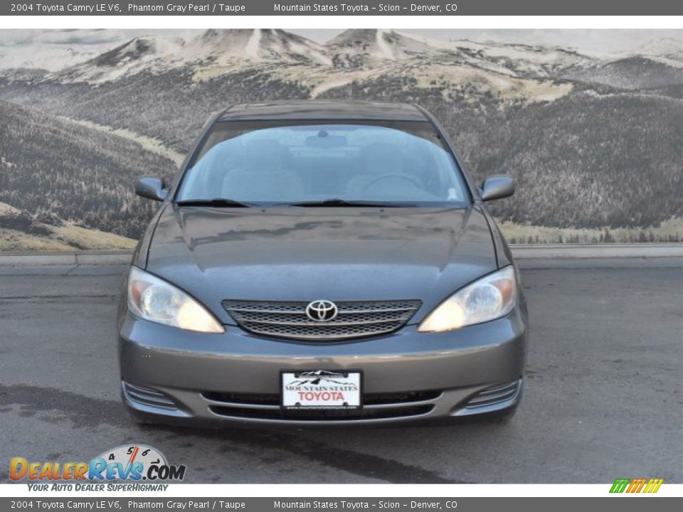 2004 Toyota Camry LE V6 Phantom Gray Pearl / Taupe Photo #4