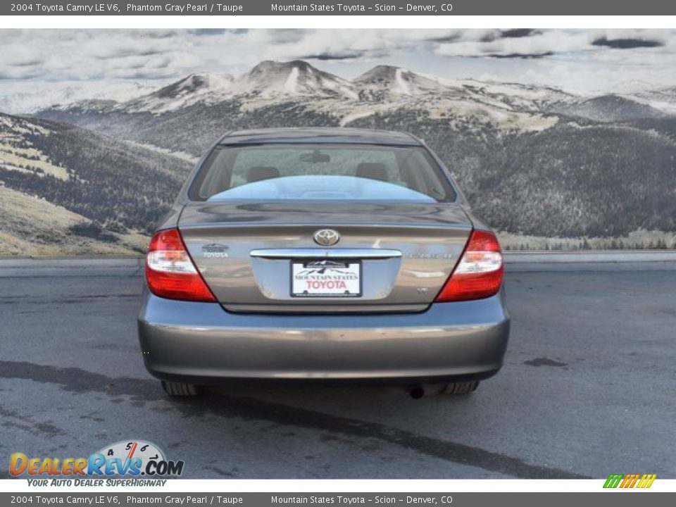 2004 Toyota Camry LE V6 Phantom Gray Pearl / Taupe Photo #8