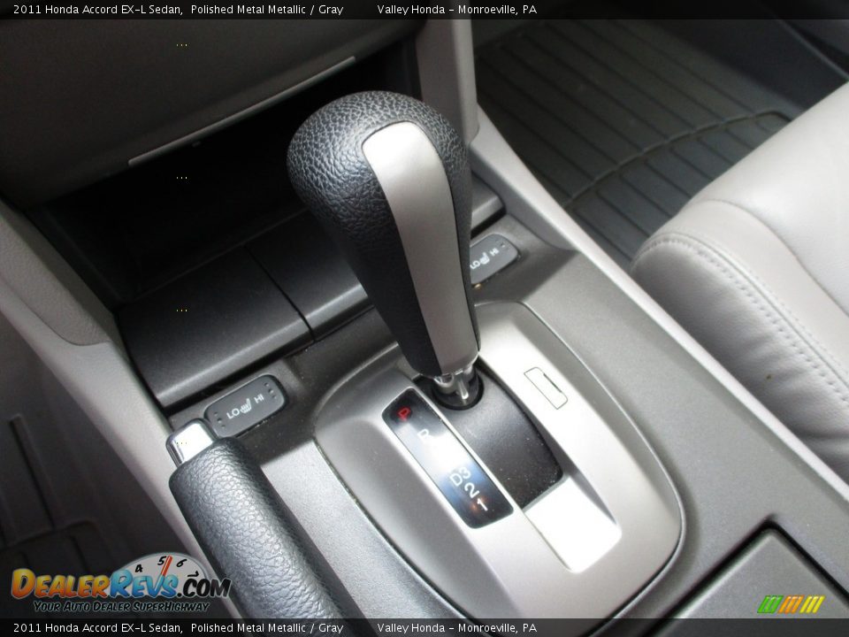 2011 Honda Accord EX-L Sedan Polished Metal Metallic / Gray Photo #15