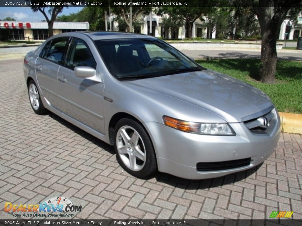 2006 Acura TL 3.2 Alabaster Silver Metallic / Ebony Photo #1