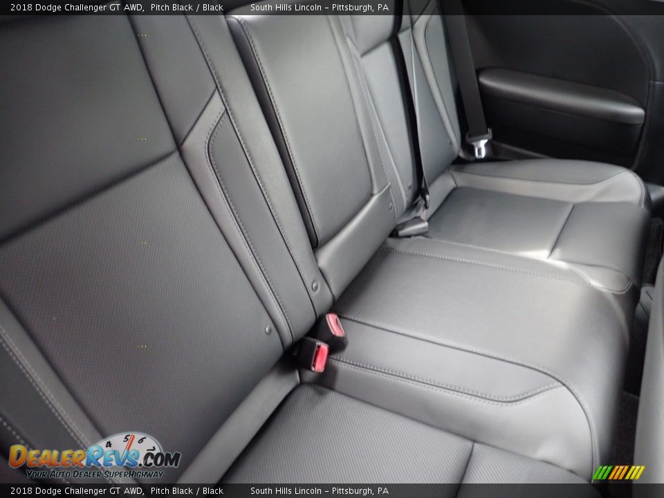2018 Dodge Challenger GT AWD Pitch Black / Black Photo #14