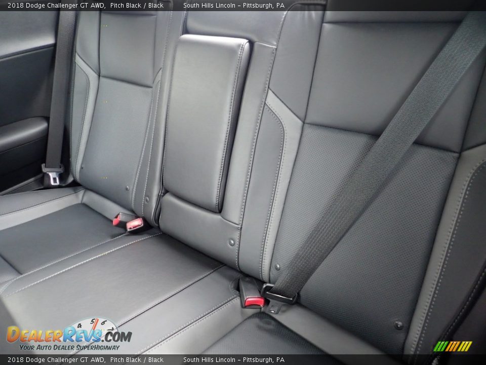 2018 Dodge Challenger GT AWD Pitch Black / Black Photo #16